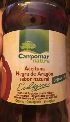 Aceitunas negra de Aragón ecológica - 8410791002015