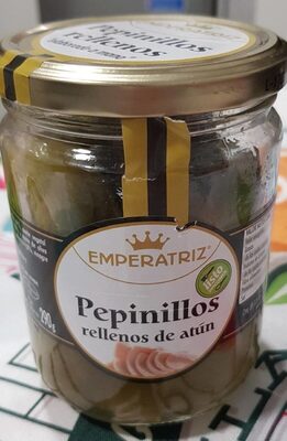 Pepinillos rellenos de atun - 8410972140680