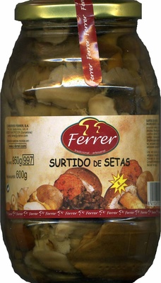 Mezcla de setas en conserva Ferrer - 8411026010010