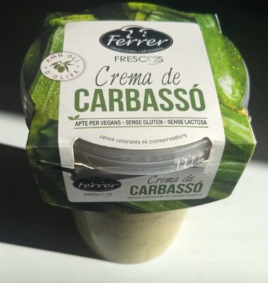 Crema de Carbassó - 8411026013820