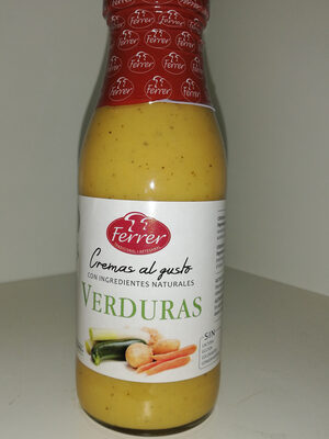 Crema de verduras con aceite de oliva botella 485 ml - 8411026015411