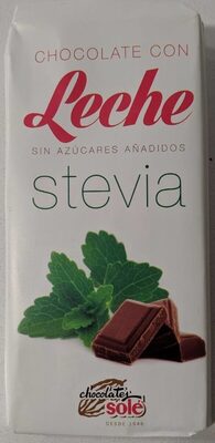 Chocolate con leche (con Stevia) - 8411066002242