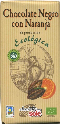 Chocolate negro con naranja 56% cacao - 8411066002884