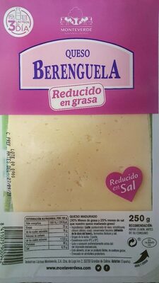 Queso reducido en grasa y sal - 8411075900942