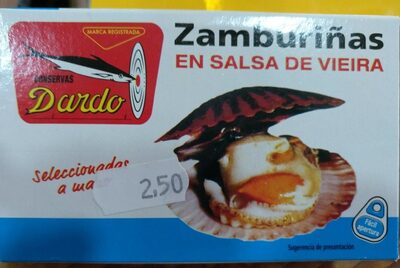 Zamburiñas en salsa de vieira - 8411186013630