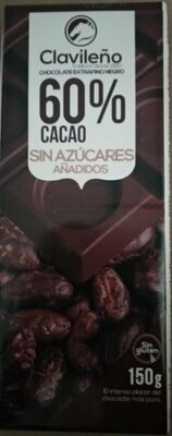 Chocolate Extrafino Negro 60% Cacao - 8411273100458