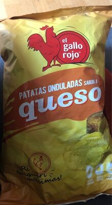 patatas onduladas sabor a queso - 8411276000311