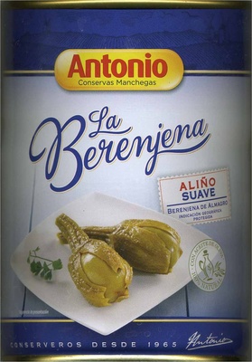 Berenjenas de Almagro con aliño suave lata 420 g