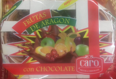 Frutas de Aragón con chocolate - 8411493001290