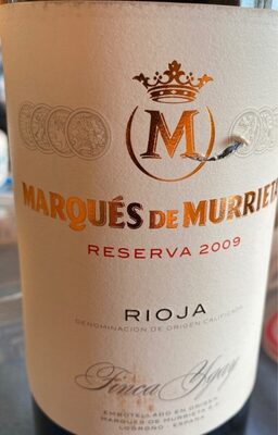 Vino marques de murrieta - 8411509092106