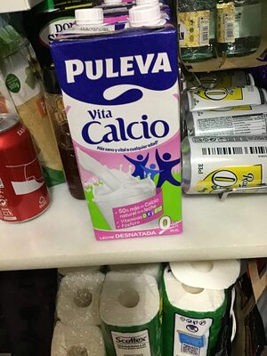 Leche con calcio desnatada