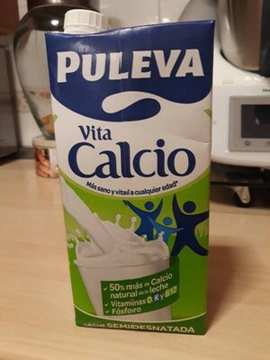 Leche Puleva Semidesnatada Calcio 1 L