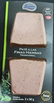 Paté a las hierbas finas - 8411763135526