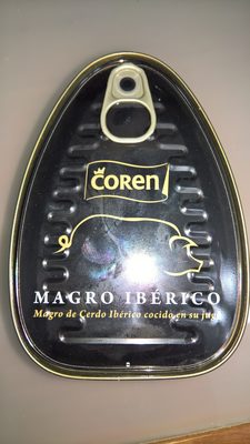 Magro de cerdo ibérico cocido lata 200 g - 8411769009821