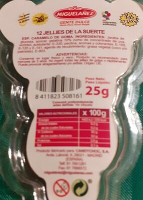 12 jellies de la suerte - 8411823508161