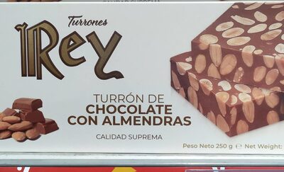 Turrón de Chocolate con Almendras - 8411863002582