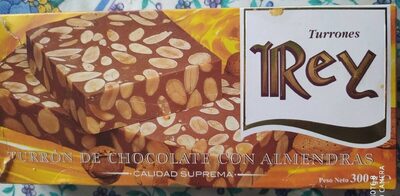 Turrón de chocolate con almendras - 8411863003084