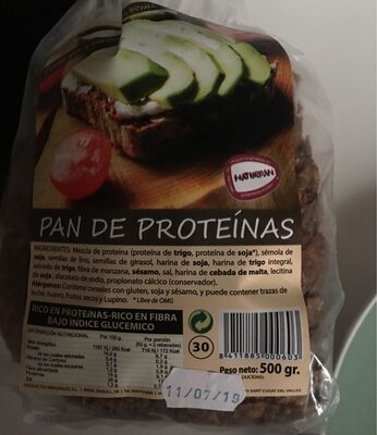 Pan de proteinas - 8411885000603