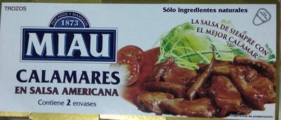 Calamares en salsa americana