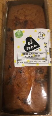 Keke zanahoria con nueces - 8411996001803