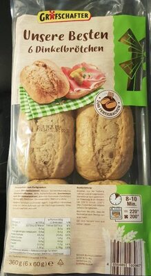 Dinkelbrötchen - 8412016364328