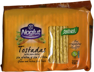 Noglut tostadas ligeras sin gluten y sin lactosa - 8412170009646