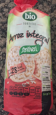 Tortitas arroz intgral - 8412170013551