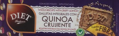 Galletas integrales con quinoa crujiente - 8412224019324