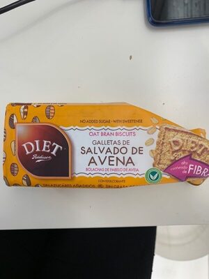 Galletas de salvado de avena - 8412224019850