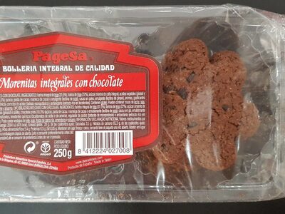 Morenitas integrales con chocolate - 8412224027008