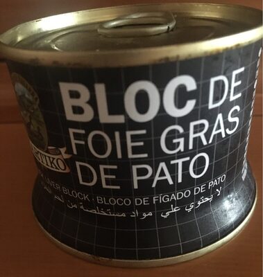 Bloc de foie gras de pato - 8412540003854