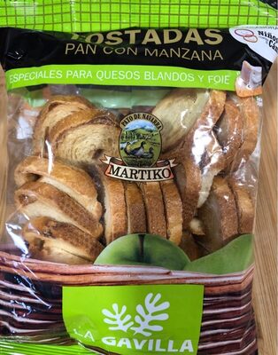 Tostadas de pan con manzana - 8412540109068