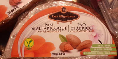 Pan de albaricoque con almendras - 8412554000689