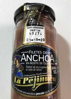 Filetes de Anchoa en aceite de oliva - 8412652014007