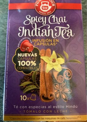 Spicy chai indian tea - 8412900800123