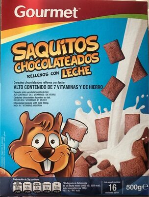 Saquitos chocolateados