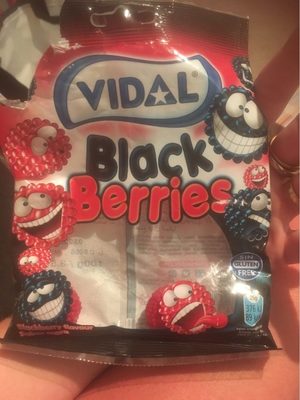 Vidal Blackberries Jelly Candy - 8413178123143