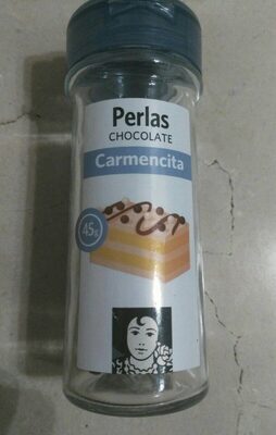 Perlas chocolate carmencita - 8413700391101