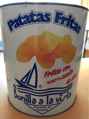 Patatas fritas en aceite de oliva lata 500 g - 8413751001059