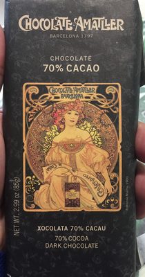 Chocolate 70 % cacao - 8413907757106