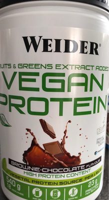 Vegan protein brownie chocolat - 8414192309315