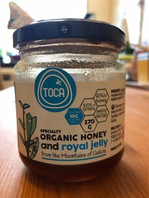 Toca, organic honey and royal jelly - 8414260178225