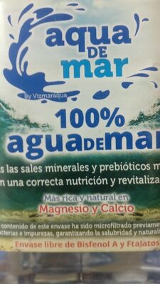 Agua De Mar Cocinar Aqua De Mar - 8414606499007
