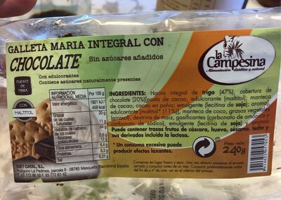 Galleta Maria integral - 8414652057053