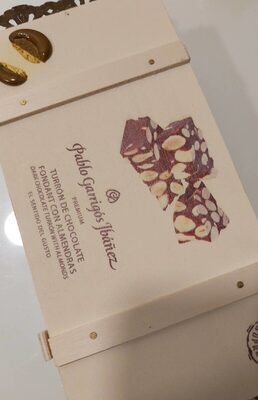 Turrón  de chocolate  fondant  con almendras - 8414713003043