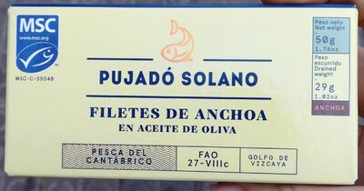 Filetes de Anchoa en aceite de oliva - 8414971103721
