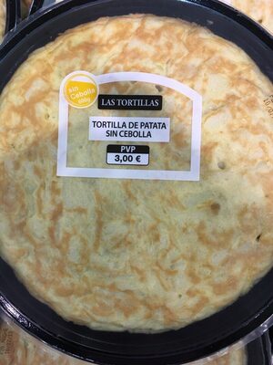 Tortilla patata sin cebolla - 8420056061701