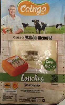 Queso Mahón-Menorca Lonchas Semicurado - 8420402140012