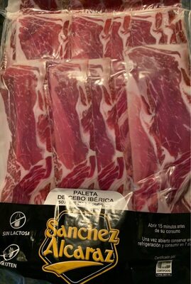 Paleta de cebo iberica 50% de raza iberica - 8420565395151