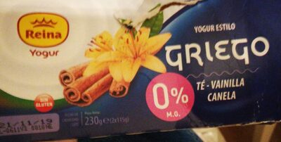 Yogur estilo griego - Té vainilla canela - 8420756004121